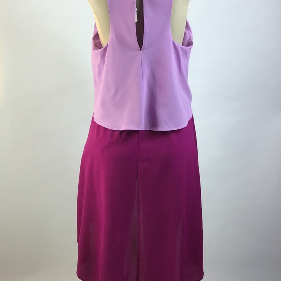 Forever 21 High Low Summer Dress Pink Medium - Picture 2 of 8